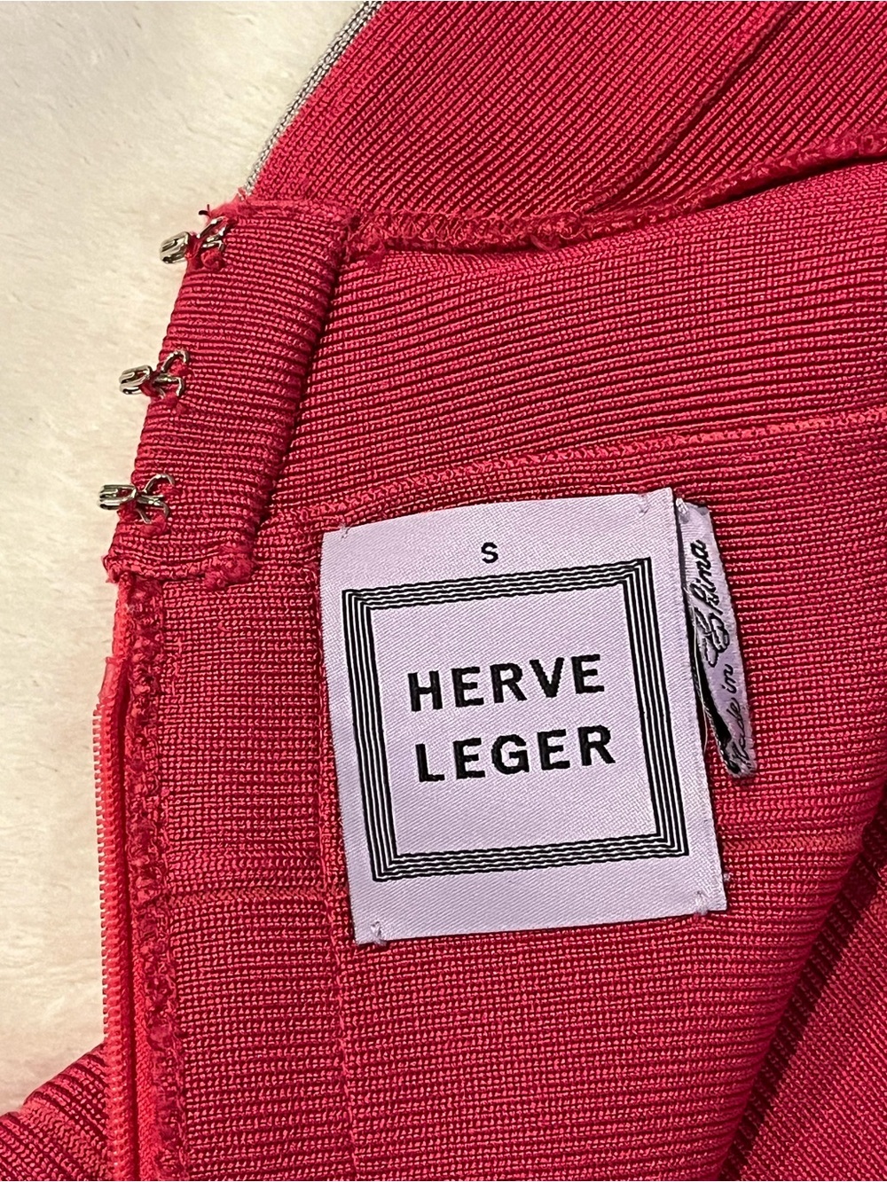 Y2K Herve Leger “Heartbreaker” Bandage Dress Small - Picture 8 of 13